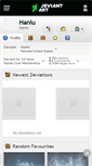 Mobile Screenshot of hanlu.deviantart.com