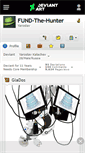 Mobile Screenshot of fund-the-hunter.deviantart.com