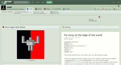 Desktop Screenshot of jutah.deviantart.com