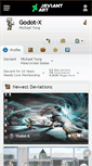 Mobile Screenshot of godot-x.deviantart.com