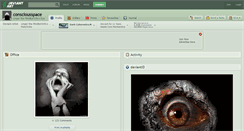 Desktop Screenshot of consciousspace.deviantart.com