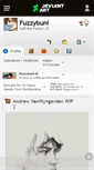 Mobile Screenshot of fuzzybuni.deviantart.com