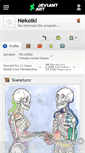 Mobile Screenshot of nekoiki.deviantart.com