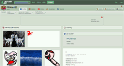 Desktop Screenshot of ppgfan123.deviantart.com