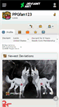 Mobile Screenshot of ppgfan123.deviantart.com
