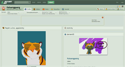 Desktop Screenshot of kataanggaang.deviantart.com