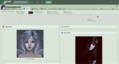 Desktop Screenshot of barbaraplanche.deviantart.com