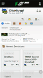 Mobile Screenshot of chiakiangel.deviantart.com