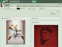 Tablet Screenshot of hussani.deviantart.com