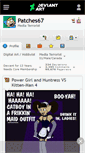 Mobile Screenshot of patches67.deviantart.com