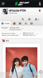 Mobile Screenshot of drizzzle-fon.deviantart.com