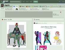 Tablet Screenshot of djgaijin.deviantart.com