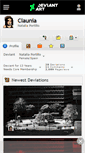 Mobile Screenshot of claunia.deviantart.com