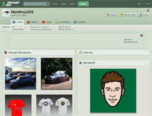 Tablet Screenshot of hkmhrns2005.deviantart.com