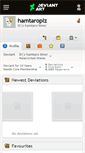 Mobile Screenshot of hamtaroplz.deviantart.com