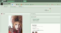 Desktop Screenshot of forever-yoshiki.deviantart.com