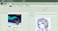 Desktop Screenshot of kylua95.deviantart.com