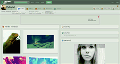 Desktop Screenshot of flycomet.deviantart.com