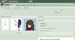 Desktop Screenshot of kumogoro.deviantart.com