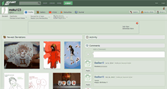 Desktop Screenshot of moku123.deviantart.com