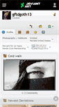 Mobile Screenshot of gftdgoth13.deviantart.com