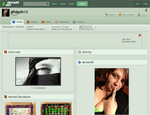 Tablet Screenshot of gftdgoth13.deviantart.com