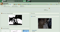 Desktop Screenshot of byakurai91.deviantart.com