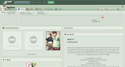 Desktop Screenshot of fagotron.deviantart.com