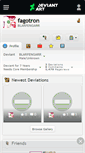 Mobile Screenshot of fagotron.deviantart.com