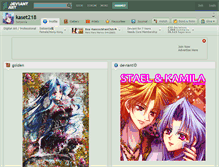 Tablet Screenshot of kaset218.deviantart.com