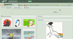 Desktop Screenshot of haileyguilford.deviantart.com