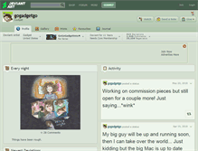 Tablet Screenshot of gogadgetgo.deviantart.com
