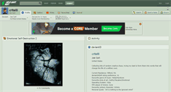 Desktop Screenshot of critelli.deviantart.com