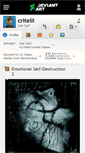 Mobile Screenshot of critelli.deviantart.com