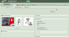 Desktop Screenshot of connerlives.deviantart.com