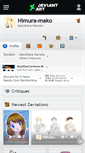 Mobile Screenshot of himura-mako.deviantart.com