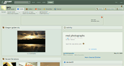 Desktop Screenshot of gazy.deviantart.com