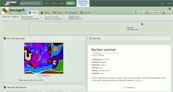 Desktop Screenshot of donniegirl5.deviantart.com