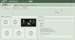Desktop Screenshot of latexa.deviantart.com