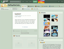 Tablet Screenshot of hieifayefanclub.deviantart.com