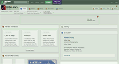 Desktop Screenshot of mister-scary.deviantart.com