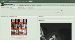 Desktop Screenshot of modernactions.deviantart.com