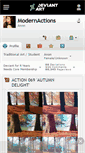 Mobile Screenshot of modernactions.deviantart.com