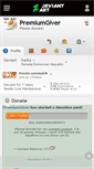 Mobile Screenshot of premiumgiver.deviantart.com