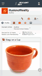 Mobile Screenshot of illusionofreality.deviantart.com