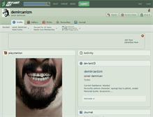 Tablet Screenshot of demircanizm.deviantart.com