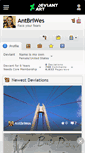 Mobile Screenshot of antbriwes.deviantart.com