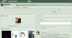 Desktop Screenshot of miyubi001.deviantart.com