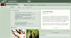 Desktop Screenshot of cosplay-northwest.deviantart.com