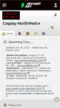Mobile Screenshot of cosplay-northwest.deviantart.com